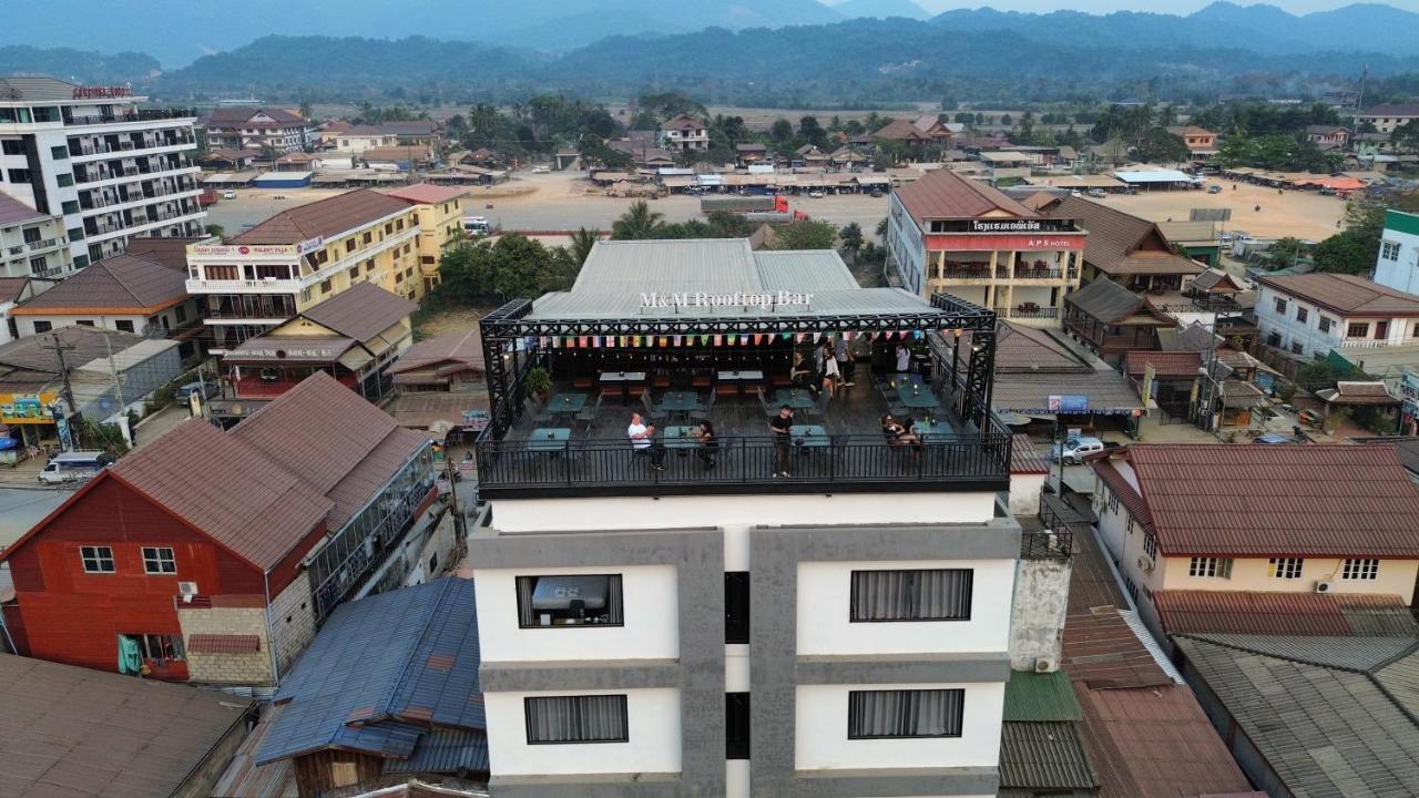 M&M Hotel Vang Vieng Buitenkant foto